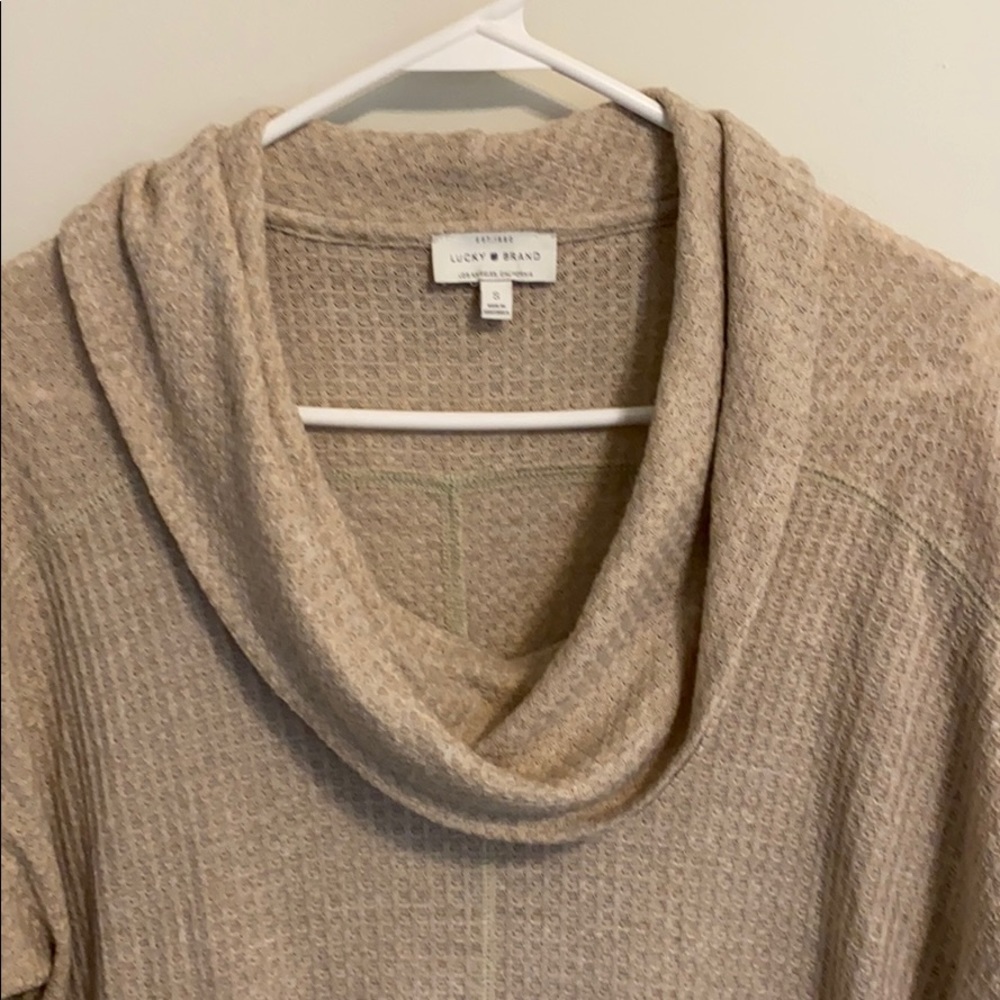 Women’s Lucky Brand Cowl Neck Sweater Small